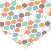 Bienen-Bienenstock-Modul-Muster Kurzer Tischläufer (Ecke)