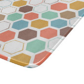 Bienen-Bienenstock-Modul-Muster Schneidebrett (Ecke)