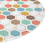 Bienen-Bienenstock-Modul-Muster Schneidebrett (Ecke)