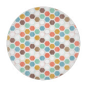 Bienen-Bienenstock-Modul-Muster Schneidebrett (Vorderseite)