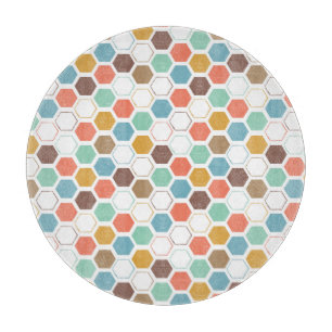 Bienen-Bienenstock-Modul-Muster Schneidebrett