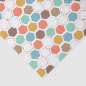 Bienen-Bienenstock-Modul-Muster Seidenpapier (Ausschnitt)