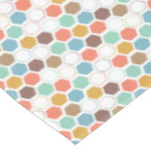 Bienen-Bienenstock-Modul-Muster Tischdecke (Schrägansicht)