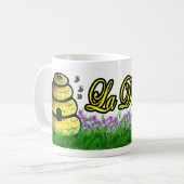 Bienen-Bienenstock-Tasse Kaffeetasse (Vorderseite Links)
