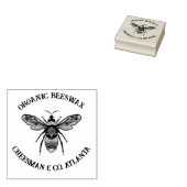 Bienen, Bienenwachs-Design, realistische Geschäfts Gummistempel (Stempel)