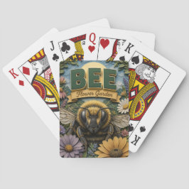 Bienen-Blumengarten POPCUT Spielkarten