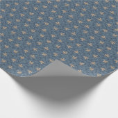 Bienen + Botanik Geschenkpapier (Ecke)