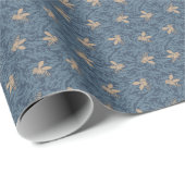 Bienen + Botanik Geschenkpapier (Rolleneckpunkt)