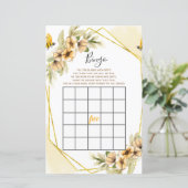 Bienen Botanisches Wasserfarbenspiel (Stehend Vorderseite)