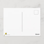 Bienen brauchen Unkraut Postkarte (Rückseite)