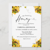 Bienen-Brautparty-Party Einladung (Vorderseite)