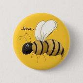 Bienen-Button Button (Vorderseite)