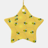 Bienen Buzzing Keramikornament (Vorne)