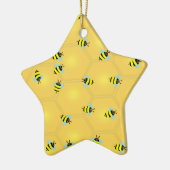 Bienen Buzzing Keramikornament (Links)