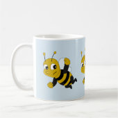 Bienen-Cartoon-Kaffee-Tasse Kaffeetasse (Links)