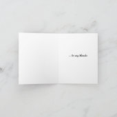 Bienen Dankeskarte (Innenseite)