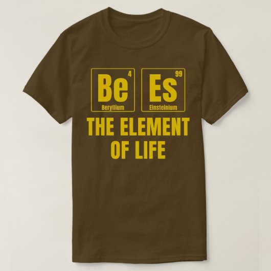 Bienen das Element des Lebens T-Shirt (Design vorne)