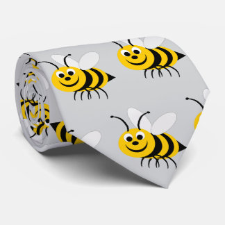 Bienen-Design Krawatte