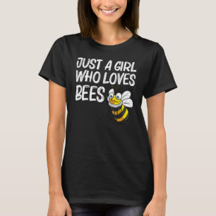 Bienen-Designs für Mädchen Kinder Imker Honigbiene T-Shirt