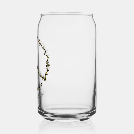 Bienen eine Chance geben Dosenglas (Links)