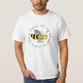 Bienen eine Chance geben T-Shirt (Vorderseite)