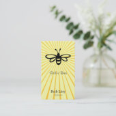 Bienen-Explosion Visitenkarte (Stehend Vorderseite)