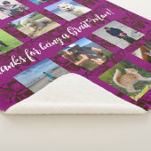 Bienen Foto Montage Großes Mama Geschenk Schuppen Sherpadecke (3/4)