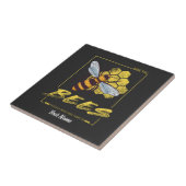 Bienen für Imker und Apiarist gerettet Fliese (Seite)