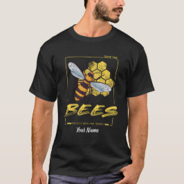 Bienen für Imker und Apiarist gerettet T-Shirt