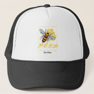 Bienen für Imker und Apiarist gerettet Truckerkappe