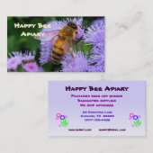 Bienen für Verkauf Visitenkarte (Vorne/Hinten)