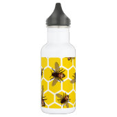 Bienen ganz über edelstahlflasche (Links)