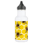Bienen ganz über edelstahlflasche (Rechts)