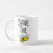 Bienen gerettet - Bienenschutz Kaffeetasse (Links)