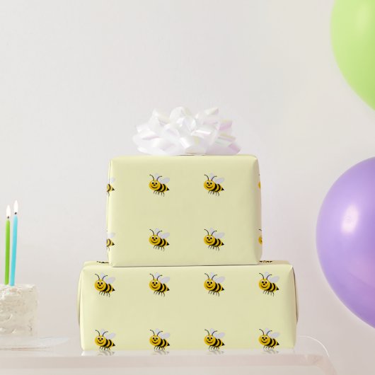 Bienen Geschenkpapier (Partygeschenke)