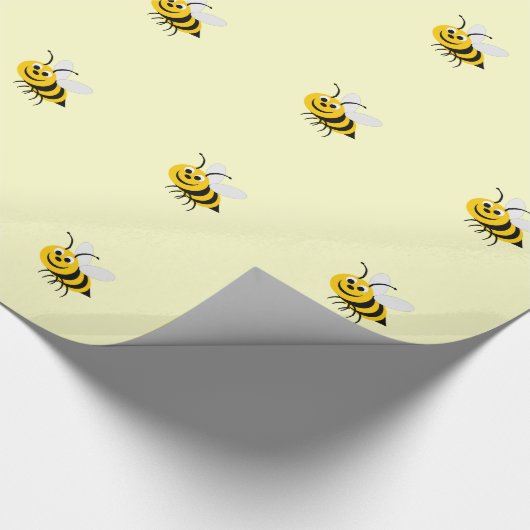 Bienen Geschenkpapier (Ecke)