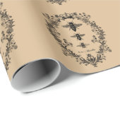 Bienen Geschenkpapier (Rolleneckpunkt)