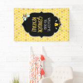 Bienen-Geschlecht decken Babyparty auf Banner (Insitu)