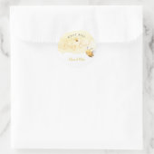 Bienen-Geschlecht enthüllt • Wird es eine kleine B Runder Aufkleber (Tasche)