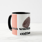 Bienen-gewartet Tasse (Vorderseite Links)