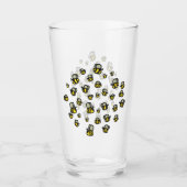 Bienen Glas (Vorderseite)