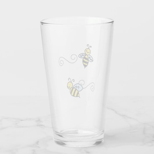  Bienen Glas (Rückseite)
