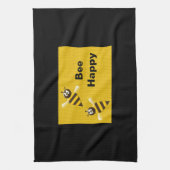 Bienen-glückliche Hummel-Geschirrtücher Geschirrtuch (Vertikal)