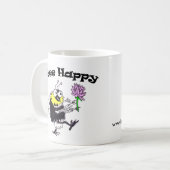 Bienen-glückliche Tasse (Vorderseite Links)