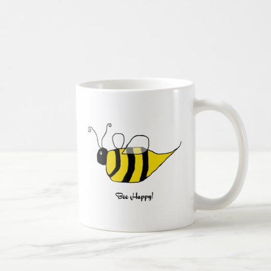 Bienen-glückliche Tasse (Rechts)