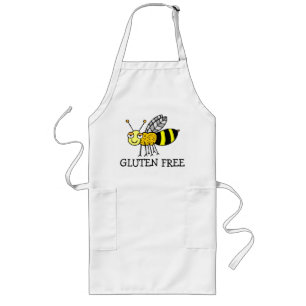 Bienen-Gluten geben frei Lange Schürze
