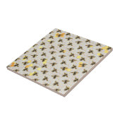 Bienen Gold Honeycomb Fliese (Seite)