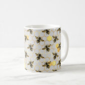 Bienen Gold Honeycomb Kaffeetasse (VorderseiteRechts)