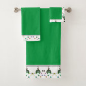 Bienen Grüne Badehandtücher Set (Insitu)