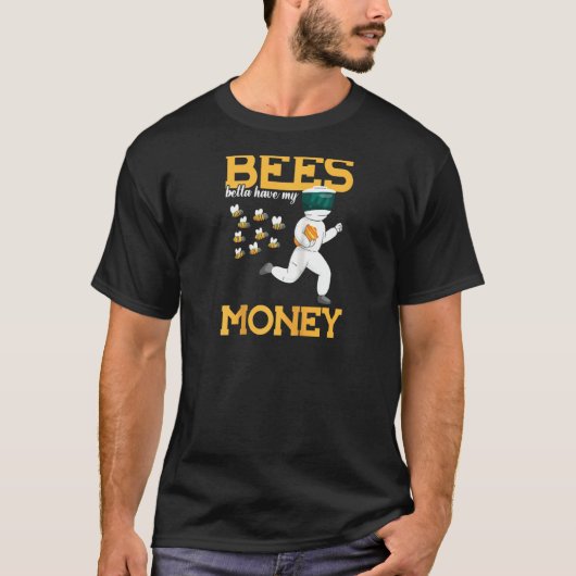 Bienen haben besser mein Honey Bee Swarm Raglan T-Shirt (Vorderseite)